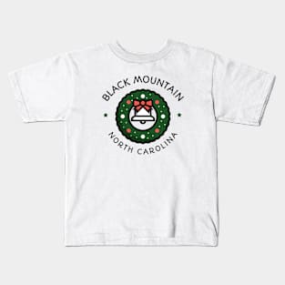 Black Mountain, North Carolina Christmas Kids T-Shirt